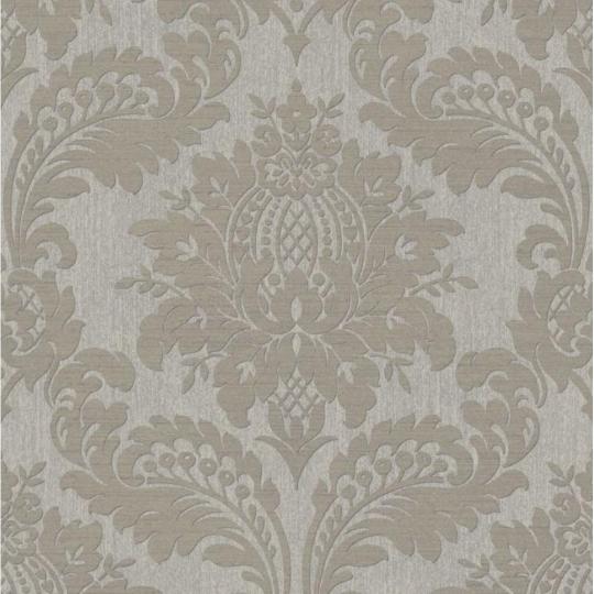 taupe barna arany barokk mintas tapeta elegans kastely nappali haloszoba etterem etkezo lakas otthon dekoracio fenyes csillogo eloter eloszoba.jpg